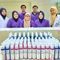 Kalaborasi Mahasiswa dan Dosen, UIN Bandung Produksi Hand Sanitizer