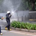 Sejumlah Ruas Jalan di DKI Jakarta Akan Ditutup Dampak Kegiatan Penyemprotan Disinfektan Hari Ini