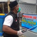 Cegah Corona, Satgas Banser PR Kelurahan Brebes Kembali Gelar Penyemprotan Disinfektan