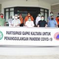 GAPKI Kaltara Serahkan Bantuan Paket Sembako Untuk Masyarakat Terdampak Covid-19