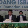 Sidang Isbat Kemenag Putuskan 1 Ramadhan 1441 H Jatuh Hari Jumat 24 April