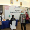 Nol Kasus, Aksi Cepat  PT Jamkrindo Hadapi New Normal di Tengah Pandemi Covid-19 Lakukan Rapid Test
