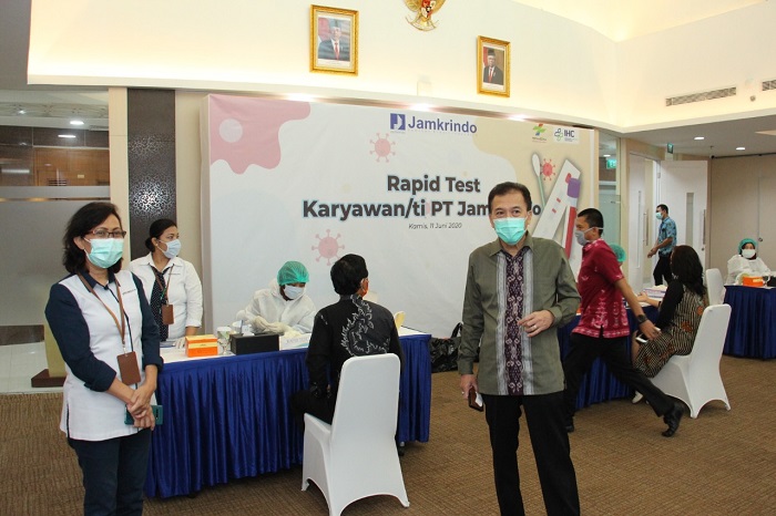 Direktur Utama Perum Jamkrindo Randi Anto