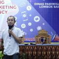 Launching #AyoKembaliKeSenggigi Dispar Lombok Barat Gelar Senggigi Sunset Zumba