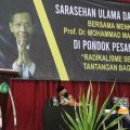 Mahfud MD Ajak Kiai Kampanye Protokol Kesehatan ke Santri dan Masyarakat