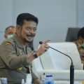 Mentan Minta Kostraling dan Bulog Bekerja Optimal Proses Penyerapan Gabah Giling