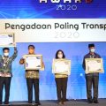 Kementan Raih Penghargaan Pengelolaan Barang dan Jasa Paling Transparan