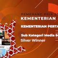 Media Sosial Kementan Raih Penghargaan di Ajang PR Indonesia Award