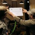 Petugas Gabungan Cek Prokes dan Jam Operasional Tempat Usaha di Kalisari