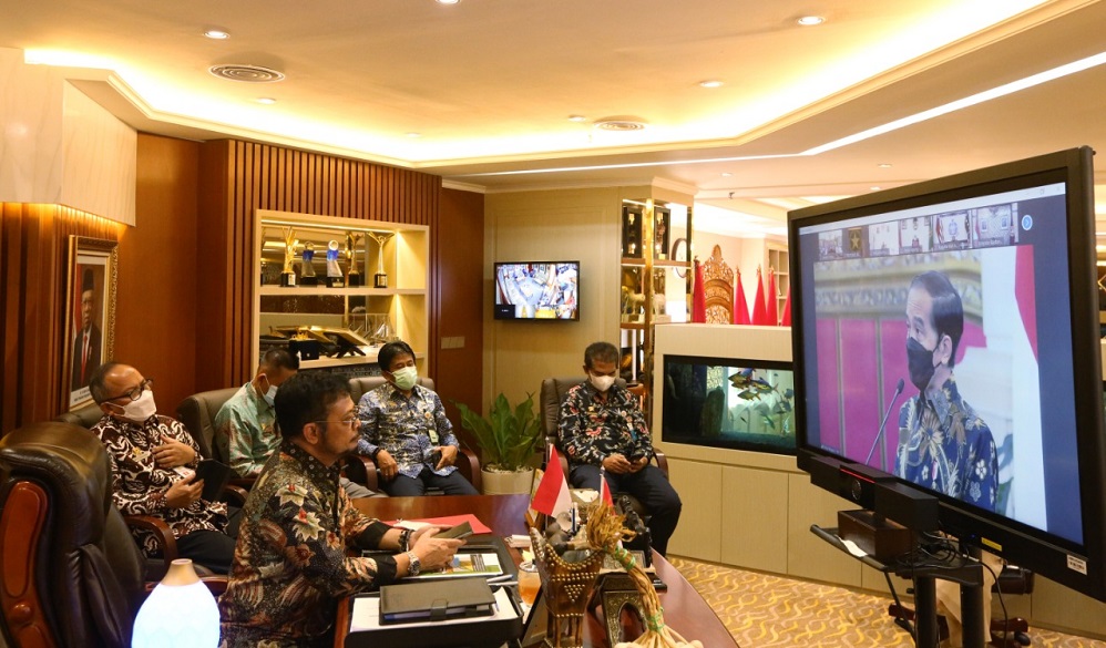 Menteri Pertanian (Mentan) Syahrul Yasin Limpo