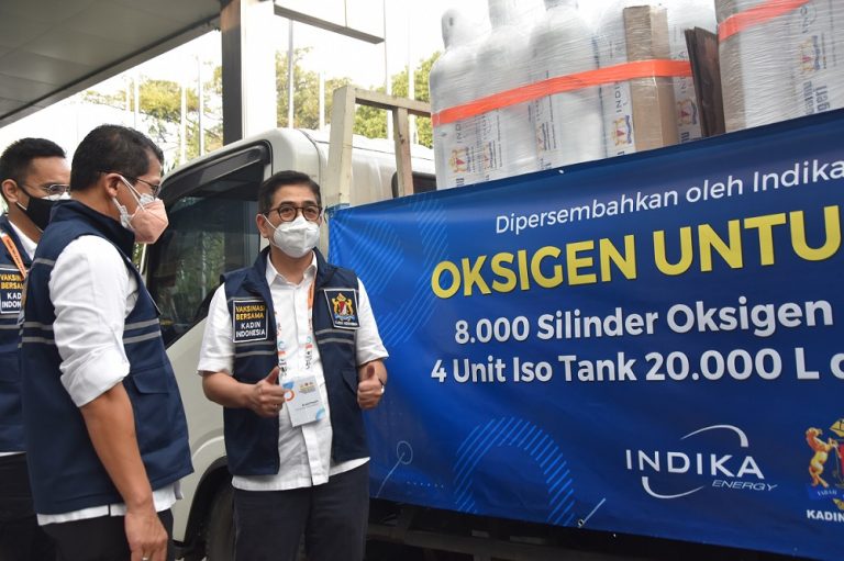 Azis Armand, Wakil Direktur Utama Group CEO Indika Energy  Arsjad Rasjid, Ketua Umum Kadin Indonesia