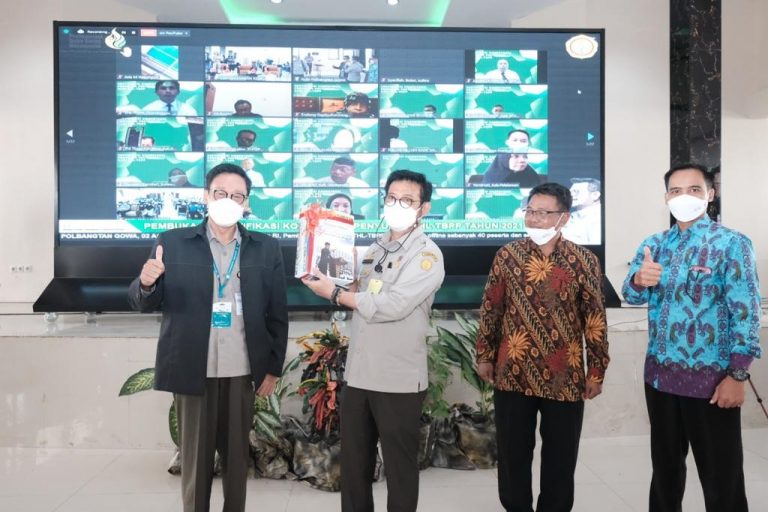 Pembukaan Sertifikasi Kompetensi Penyuluh Pertanian THL-TBPP’di Polbangtan Gowa