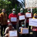 Rayakan Kemerdekaan HUT RI ke-76, PT Jamkrindo Bagikan Ratusan Paket Sembako