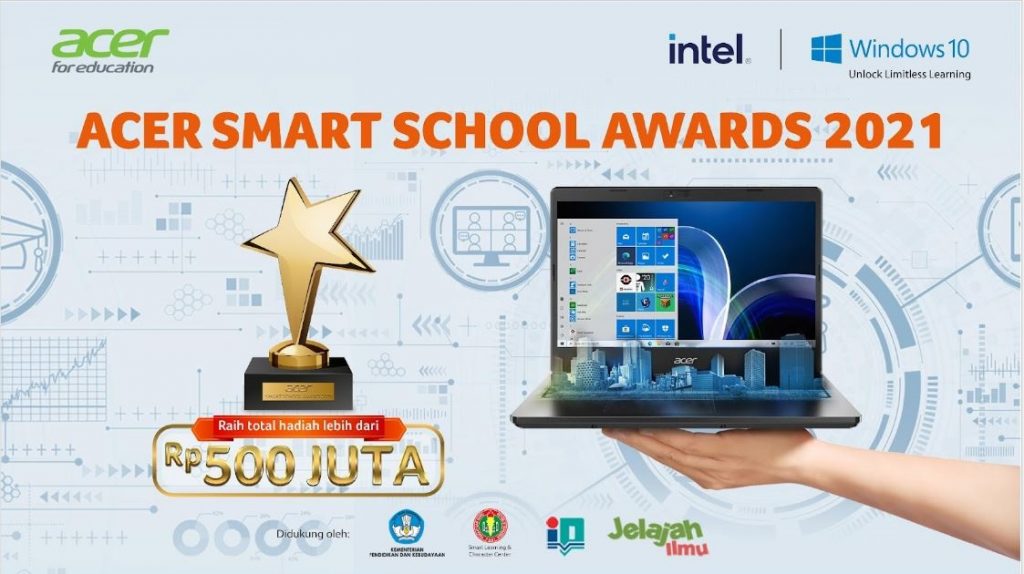 Penghargaan Berskala Nasional Acer Smart School Awards 2021