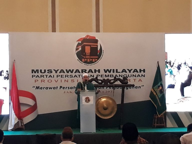 Musyawarah Wilayah (Muswil) Dewan Pimpinan Wilayah DKI Jakarta Partai Persatuan Pembangunan (DPW PPP) yang telah dilaksanakan pada (27/5/2021) di Hotel Peninsula, Slipi Jakarta Barat
