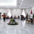 Wakil Presiden RI, KH Maruf Amin didampingi Menteri Pertanuan RI, Syahrul Yasin Limpo dalam acara Penganugrahan Abdi Bakti Tani 2021