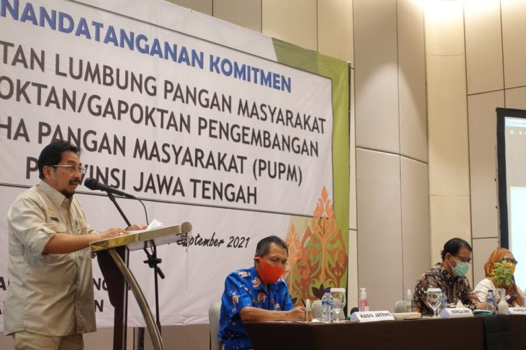 Plt. Kepala Badan Ketahanan Pangan Sarwo Edhy