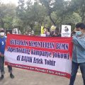 Superholding Gagal, Sejumlah Massa Minta Kementerian BUMN Dibubarkan