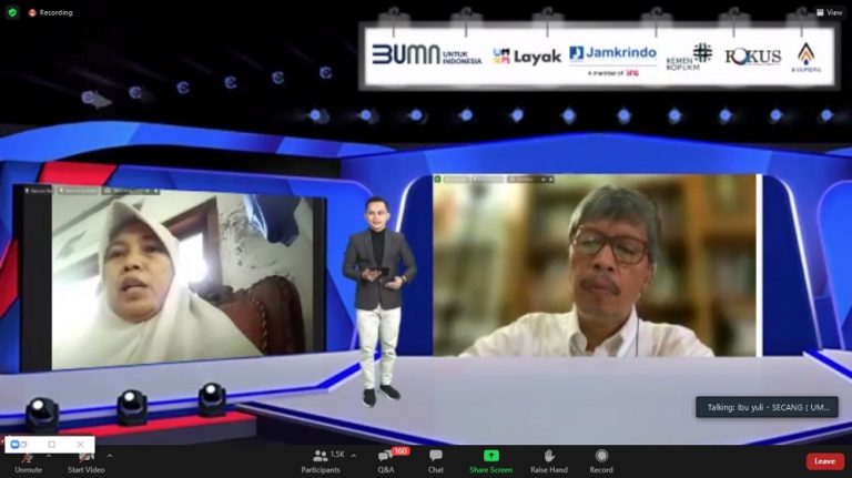 PT Jamkrindo berikan Pendampingan Pendaftaran Perizinan Legalitas Usaha secara virtual