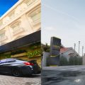 Gedung di Fivecord Syariah Hotel by Cordela, Solo dan Hayo Hotel by Cordela, Palembang
