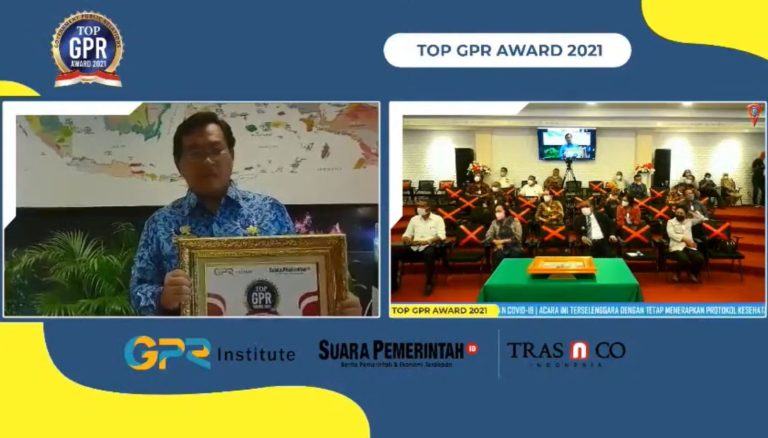 Penghargaan Top Government Public Relations Award 2021