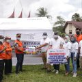 PT Jamkrindo untuk kedua kalinya memberikan bantuan kepada korban gempa di Sumatera Barat.