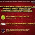 UPT Kementan Raih Penghargaan Pelayanan Publik Kategori Sangat Baik