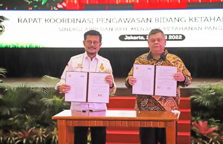 Rapat Koordinasi Pengawasan Internal Kementerian Pertanian dengan BPKP, Polri, dan Kejaksaan RI