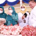 Kementan Pantau Gelar Pangan Murah di Lamongan, Ketersediaan Beras Surplus