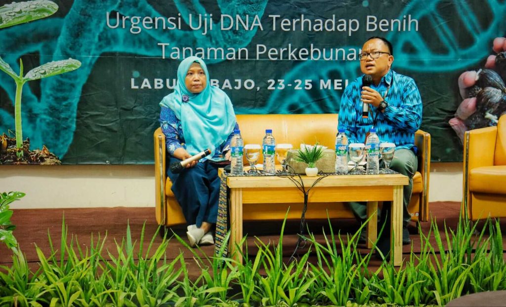 M. Saleh Mokhtar, Direktur Perbenihan Perkebunan, Ditjen Perkebunan, Kementerian Pertanian saat Kegiatan Focus Group Discussion (FGD) Urgensi Uji DNA terhadap Benih Tanaman Perkebunan, Senin (23/5/2020)