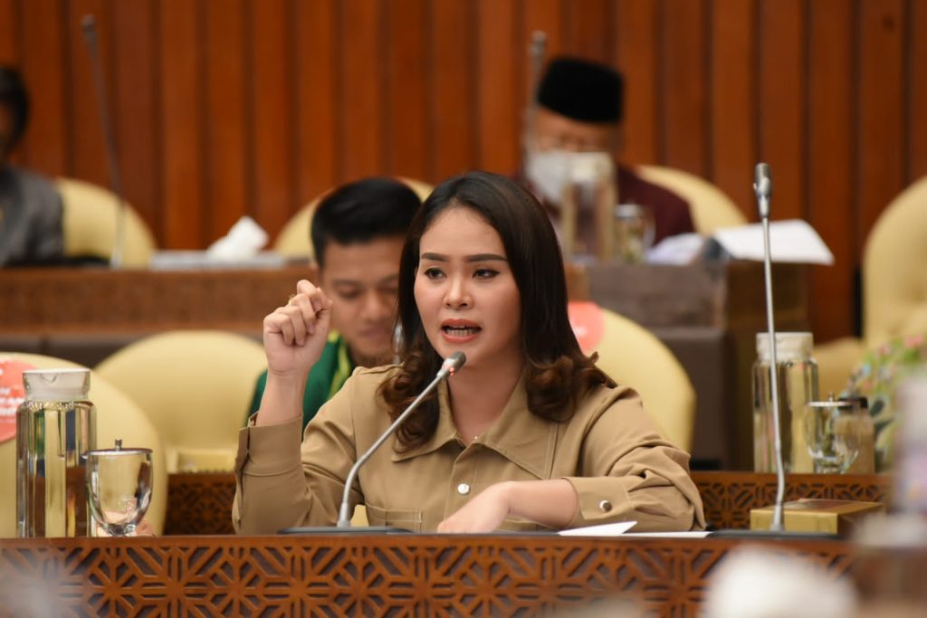 Politisi Muda Partai Nasdem yang juga Anggota Komisi IV DPR RI, Yessy Melania