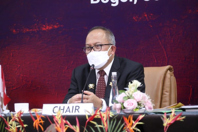 Sekretaris Jenderal Kementerian Pertanian sekaligus ketua delegasi ADM RI, Kasdi Subagyono di Yogyakarta, Selasa (26/7/2022)