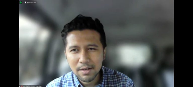 Tangkapan Layar Politisi Partai Demokrat, Emil Elestianto Dardak. Dok: Istimewa