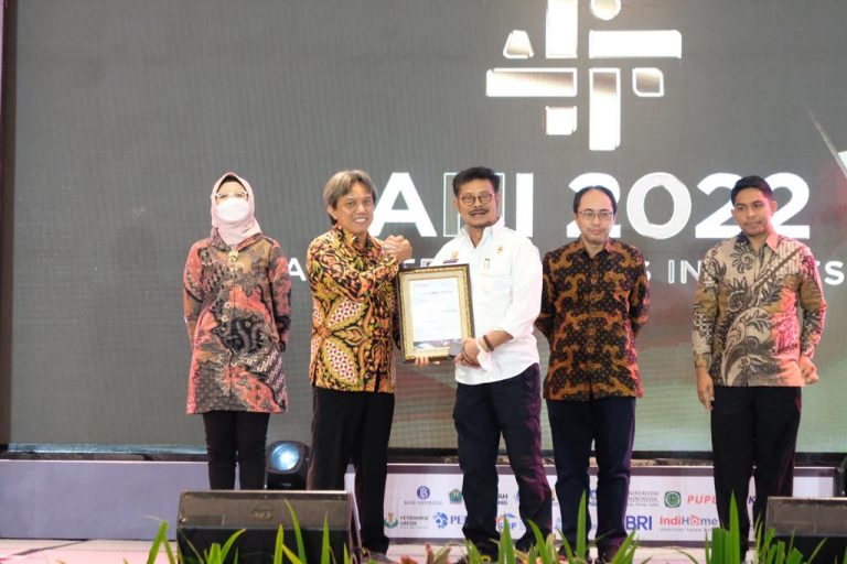 Penghargaan pada ajang Anugerah Humas Indonesia (AHI) 2022_Kementan