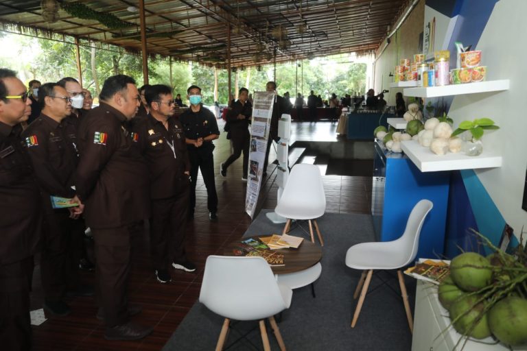 Menteri Pertanian Syahrul Yasin Limpo (Mentan SYL) saat melaunching Corporate Identity.