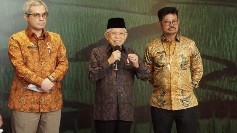 Wakil Presiden (Wapres) Republik Indonesia (RI) KH. Ma'ruf Amin