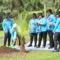Dukung Penguatan Pangan Nasional, Ibu Negara dan Oase-KIM Tanam 1000 Pohon Serentak di 34 Provinsi