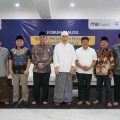 Forum Dialog Sinergi Percepatan Ekosistem Sertifikasi Halal pada Sabtu, (15/4/2023) yang bertempat di Aula Pondok Pesantren Bahrul Maghfiroh Malang, Jawa Timur.