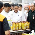 Menteri Pertanian Syahrul Yasin Limpo (Mentan SYL) saat menghadiri Pameran Food Beverage Indonesia, IISM dan Indonesia Cold Chain atau ICA Expo 2023.