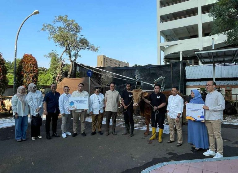 PT Jamsyar Salurkan Hewan Kurban pada hari raya Idul Adha 1444 H