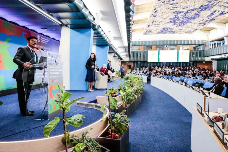 Menteri Pertanian (Mentan) Republik Indonesia Syahrul Yasin Limpo (SYL) menghadiri Global Conference on Sustainable Livestock Transformation yang diadakan oleh Food and Agriculture Organization (FAO) di Roma, Italia
