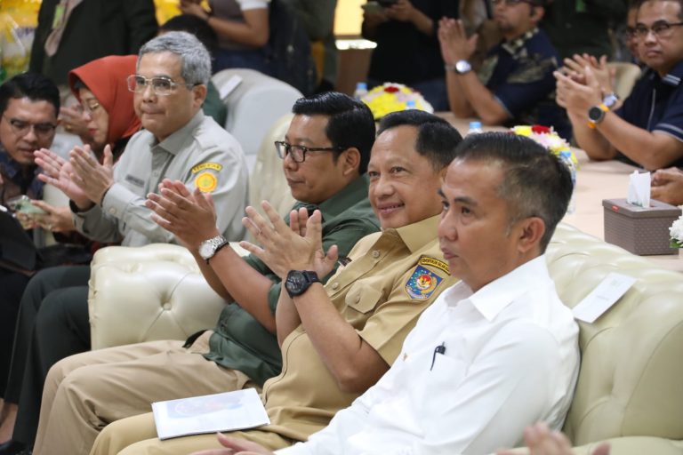 Menteri Dalam negeri (Mendagri) Tito Karnavian menyampaikan apresiasinya atas keberhasilan Kementerian Pertanian