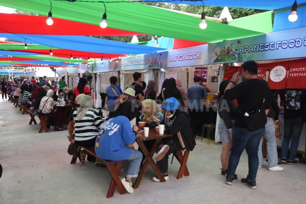 Booth UMKM Pertamina Eco RunFest binaan Pertamina