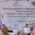 Kementan Genjot Akselerasi Tanam Padi Musim Tanam Oktober 2023-Maret 2024 di Karawang
