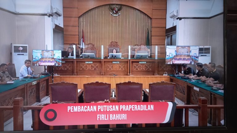 Pembacaan Putusan Praperadilan Firli Bahuri