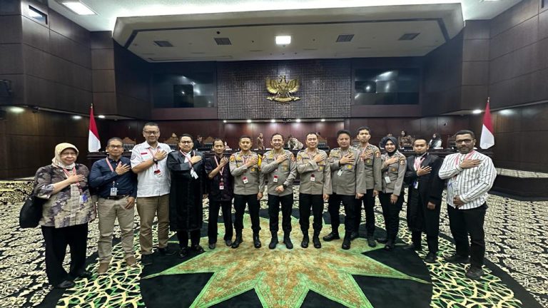 Sidang Pembacaan Putusan MK terkait Judical review UU P2SK