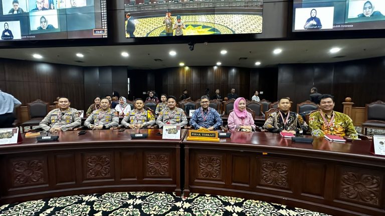 Sidang Pembacaan Putusan MK terkait Judical review UU P2Sk