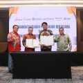 Jamin kredit Alsintan, Jamkrindo Tekan Perjanjian Kerja Sama dengan 4 Bank Daerah