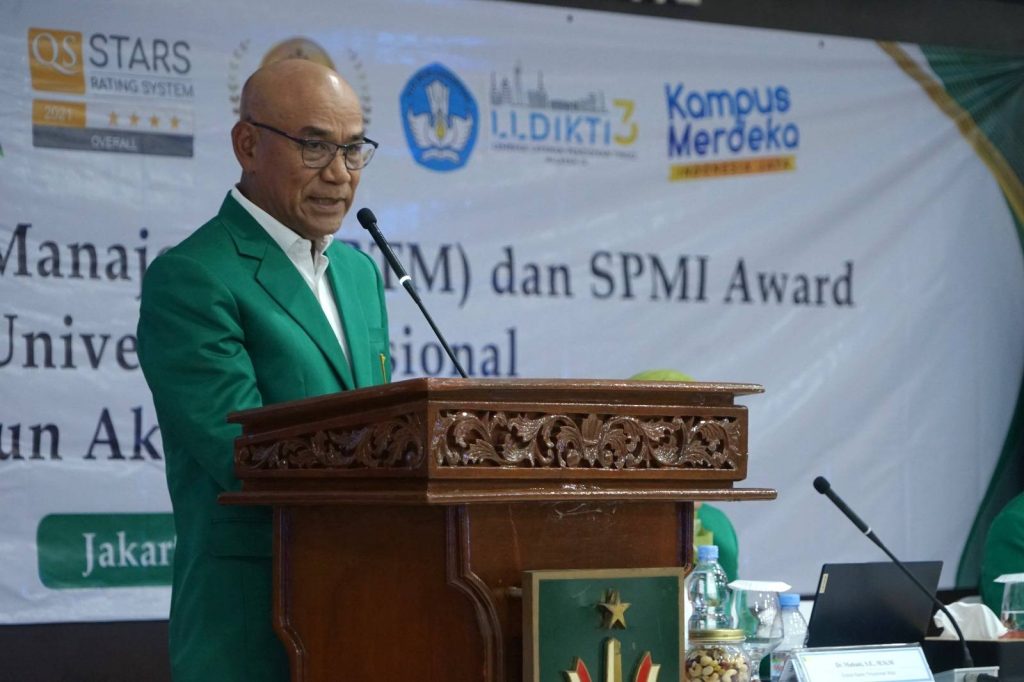 Rektor UNAS Dr. El Amry Bermawi Putera, M.A.