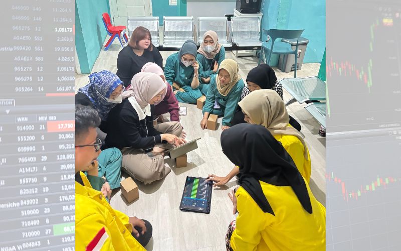 Program Pendidikan Vokasi Universitas Indonesia (UI) literasi pasar modal untuk Tenaga Profesi Kesehatan Gen Z